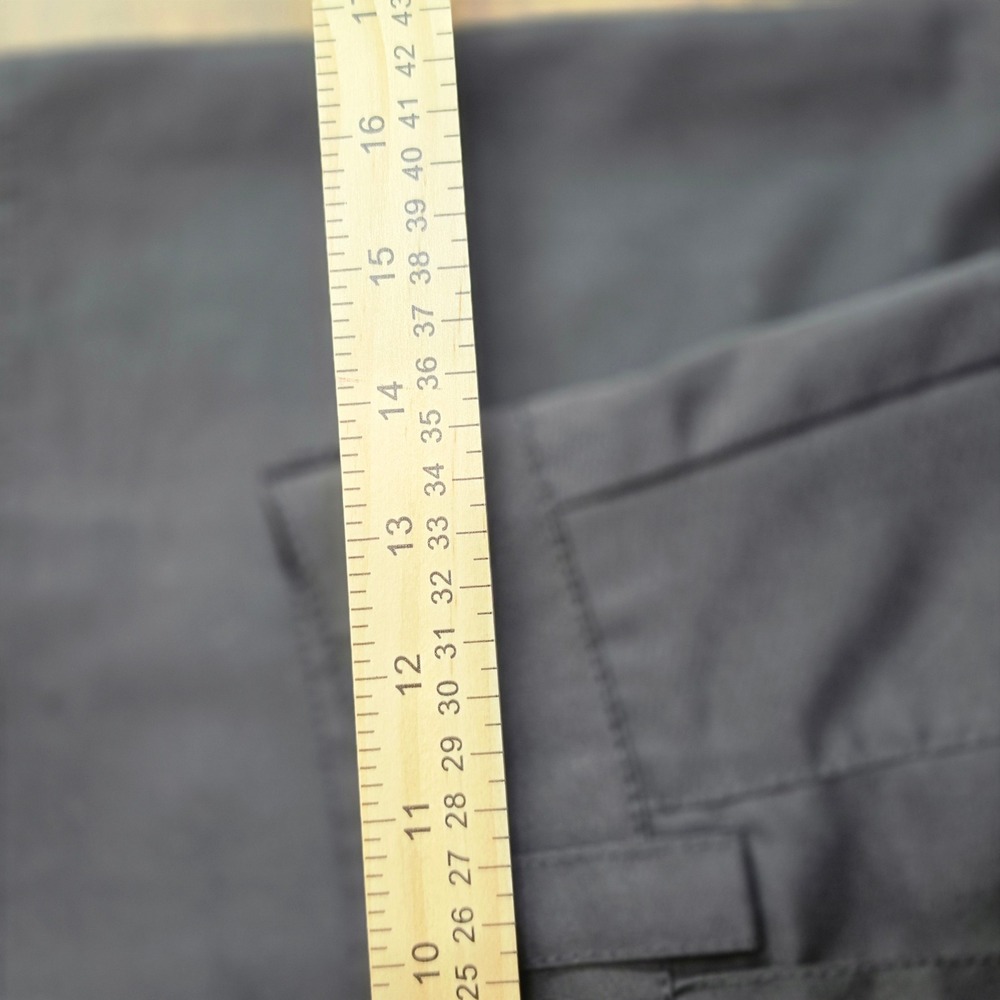SHEIN Womens Black High Waisted Straight Leg Seam Front Trousers Size S - Picture 8 of 8